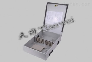 掛壁式48芯光纖分線箱 FTTH光纖配線箱在慈溪市天維通信設備廠的應用